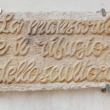 La Mansarda Dello Scultore Niscemi Exteriör bild